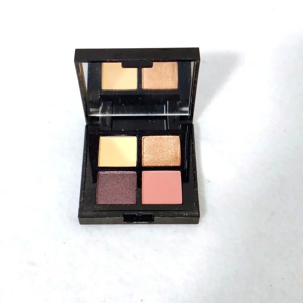 Lancome Love Charm Eye Shadow Quad Palette 0.20 oz. NEW Gold Purple Pink Beige